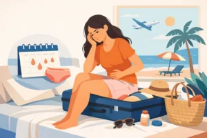 My Period Started Before My Vacation - Can I Still Stop It?